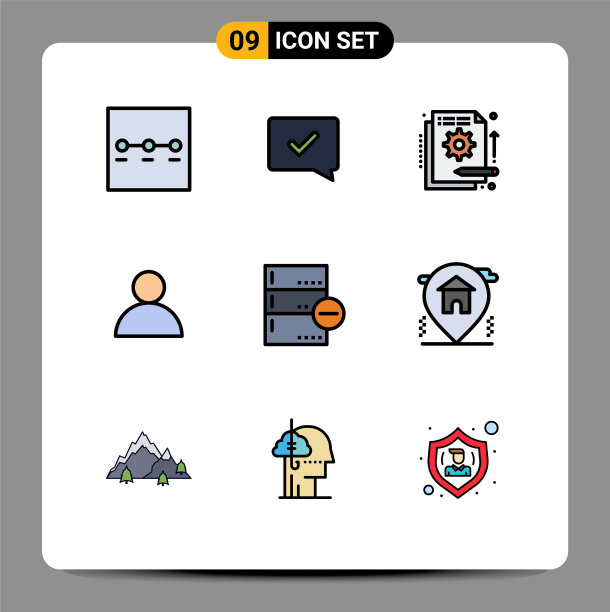 包9创意填充线平面颜色数据图片下载