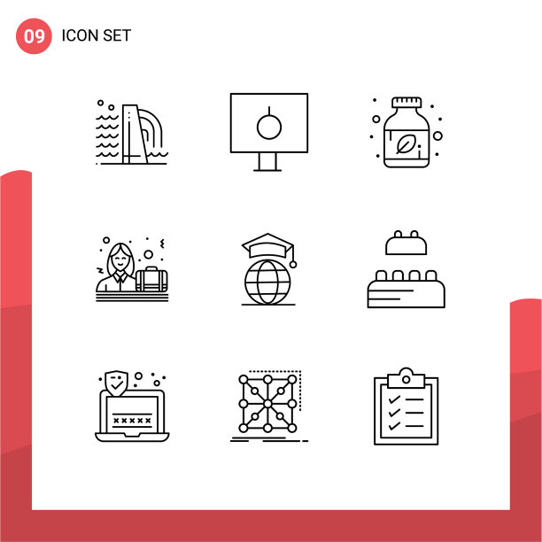 第九组绘制地球仪的符号和符号图片下载