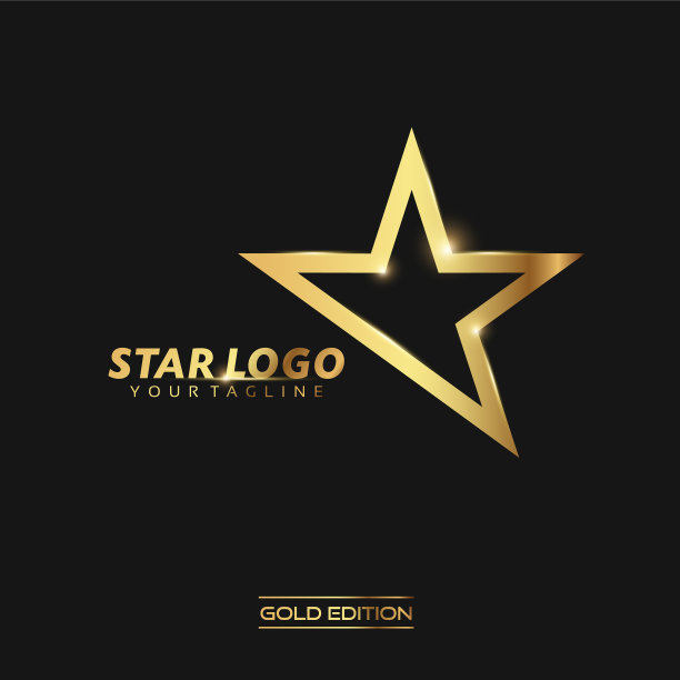 金星标志模板图片下载