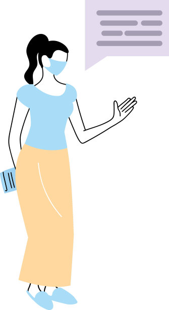 老师在教室里戴口罩图片下载