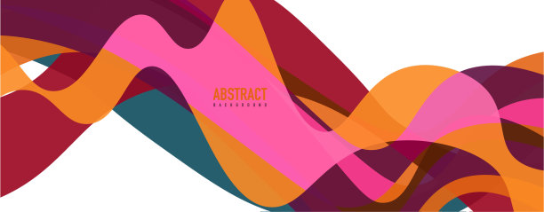 流体波彩色抽象背景动态图片下载