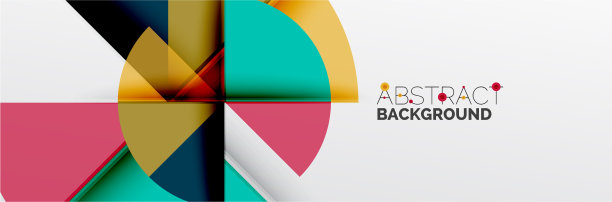 明亮的颜色圆圈抽象圆形的形状和图片下载