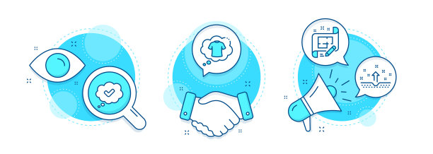 建筑师计划干净的皮肤和t恤图标集图片下载