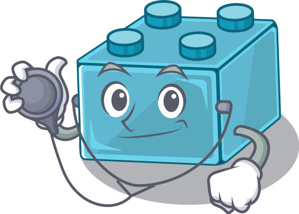 吉祥物图片以乐高积木玩具卡通为一图片下载