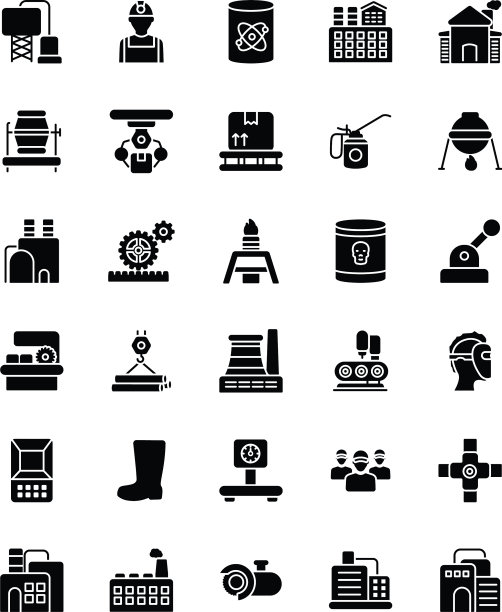 包装工业的图标图片下载