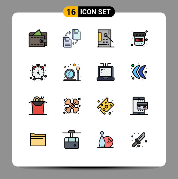 在网格上设置16条平色填充线图片下载