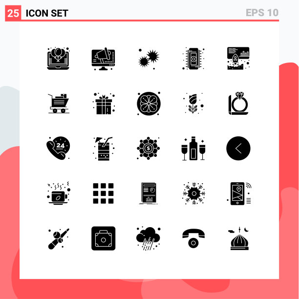 通用图标符号组25现代立体图片下载