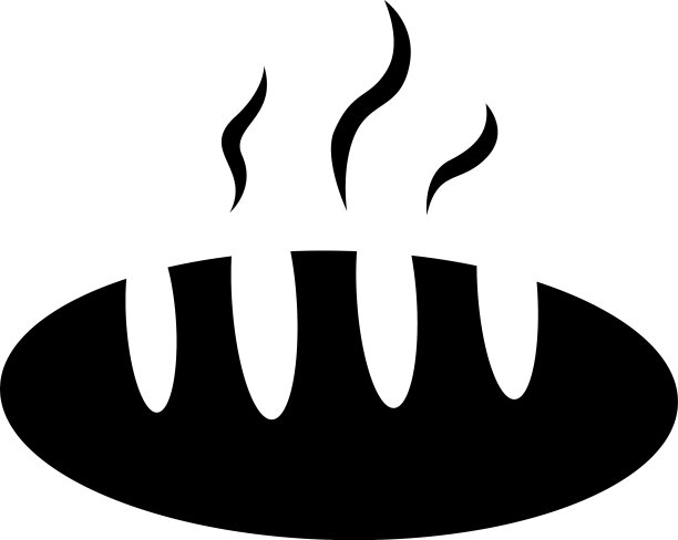 白色面包图标图片下载