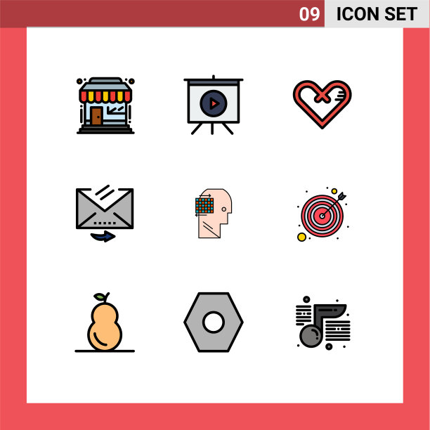 9 .通用填充线平色标志符号图片下载