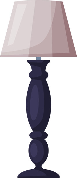 经典装饰落地灯手电筒图片下载