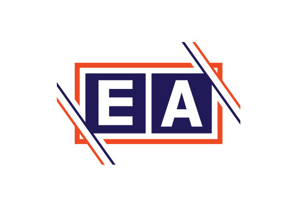 E标志首字母设计图形字母表图片下载