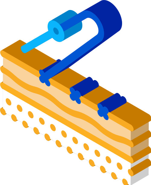 缝合手术切口等距图标图片下载