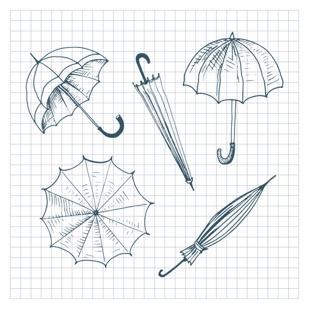 伞集集孤立粗略图片下载