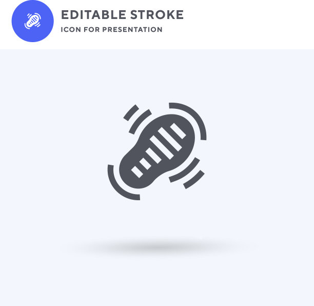 踏步图标填平实标志图片下载