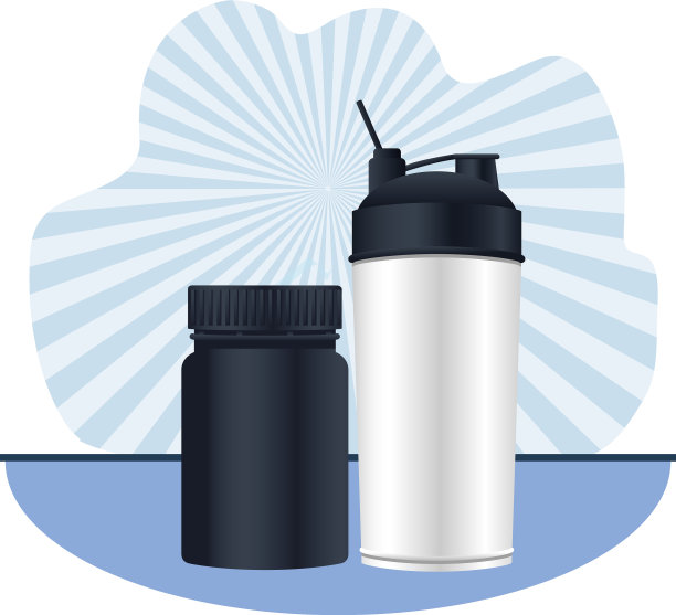 不同的瓶子包装产品品牌图片下载