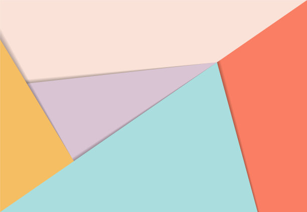 抽象粉彩图案剪纸图片下载