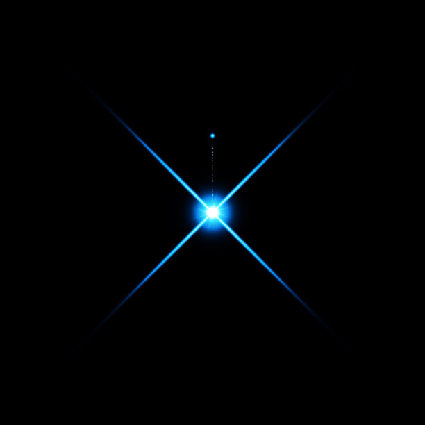 蓝色暖色明亮的镜头光晕闪光泄漏图片下载