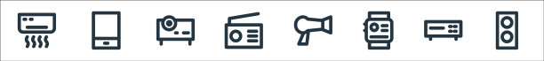 电子线图标线性设置质量线图片下载