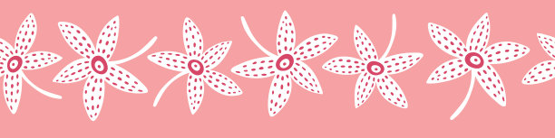 花边图案无缝设计图片下载