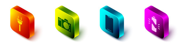 设置等距电插头摄影相机图片下载