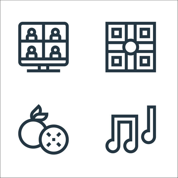 心理健康线图标线性设置质量线图片下载