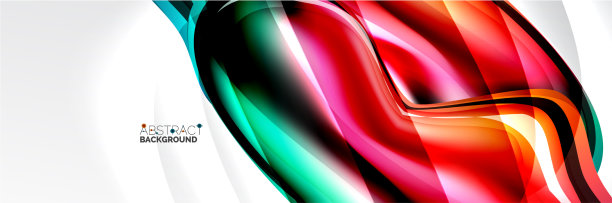 摘要背景流动式液体图片下载