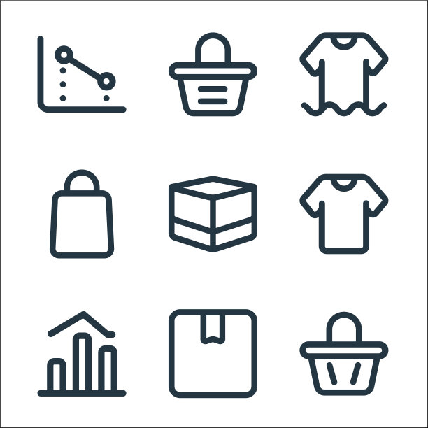 市场线图标线性设置质量线图片下载