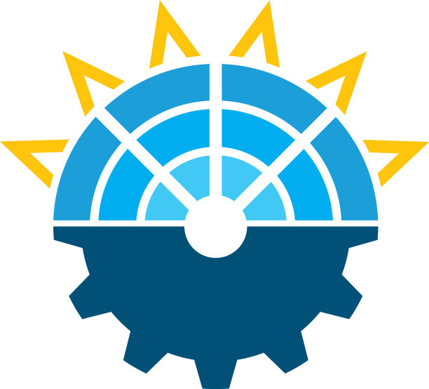 太阳能面板标志图标自然能源图片下载