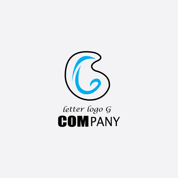 字母G创意标志设计图片下载