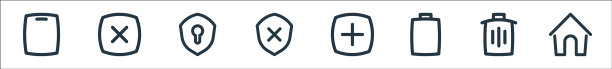 基本UI线性图标集图片下载