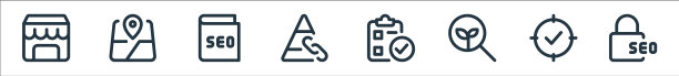 网页应用seo线图标线性设置质量线图片下载