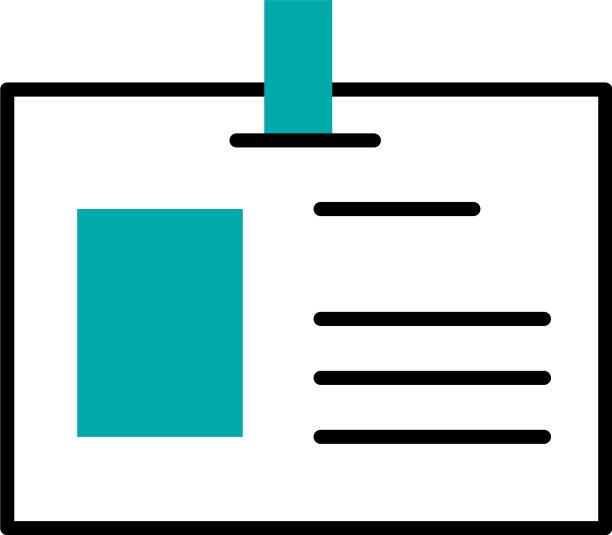 安全标识图标半线半颜色风格图片下载
