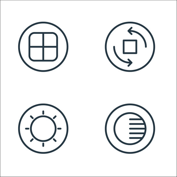 相机线图标线性集质量线集图片下载