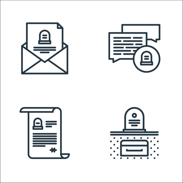 葬礼线图标线性设置质量线设置图片下载