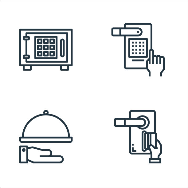 酒店线路图标线性设置质量线设置这样图片下载