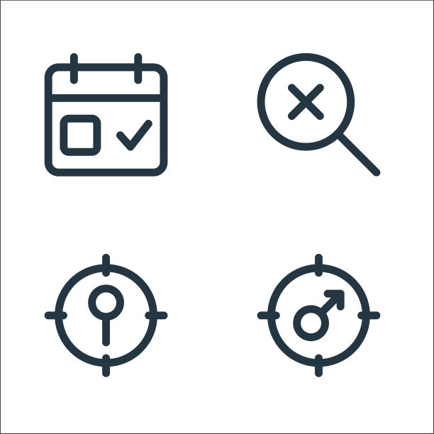 网页应用seo线图标线性设置质量线图片下载