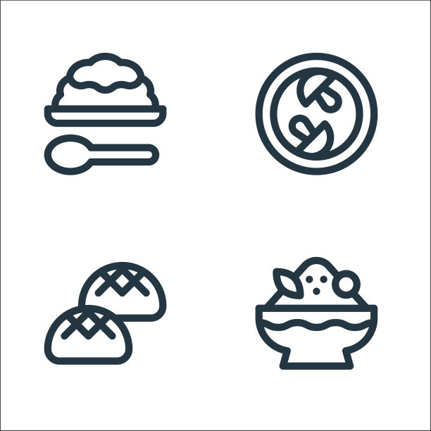 美食线图标线性设置质量线设置图片下载