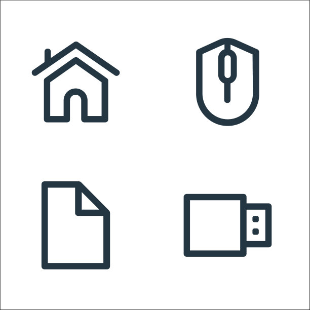 用户界面线图标线性设置质量线图片下载