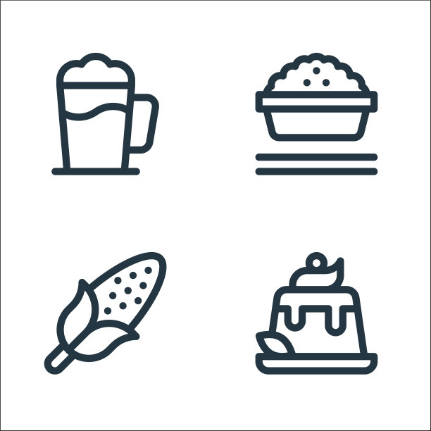 美食线图标线性设置质量线设置图片下载