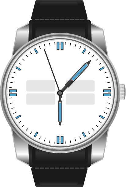 腕表腕表隔离上白图片下载