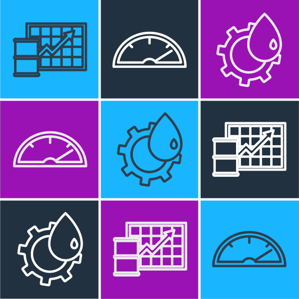 定线油价上涨石油工业图片下载