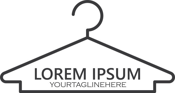 衣架标志图标设计图片下载