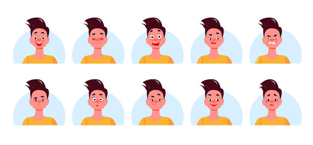 设置不同的情绪和感受压力图片下载