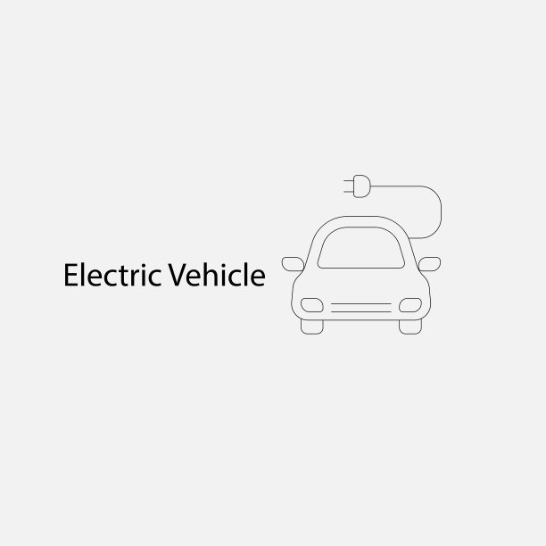电池电动汽车图标充电器图标图片下载