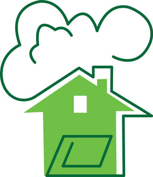 垃圾房线条图标设计图片下载