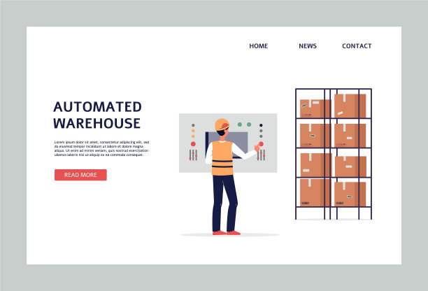 仓库工人在仓库设施使用图片下载