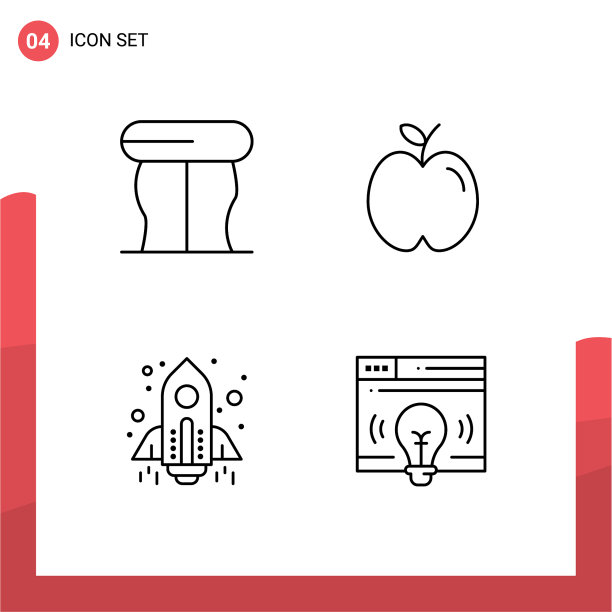 4 .用户界面线装现代标识和图片下载