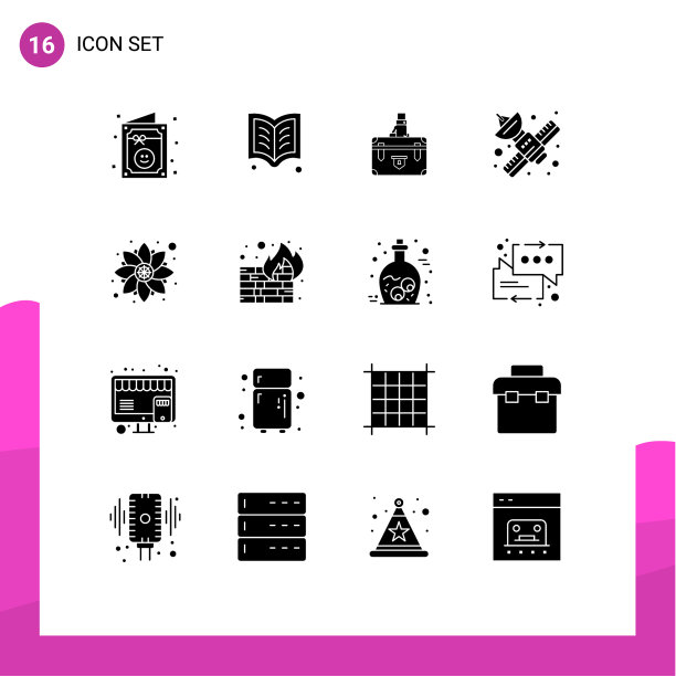 主题立体符号和可编辑符号的16种图片下载