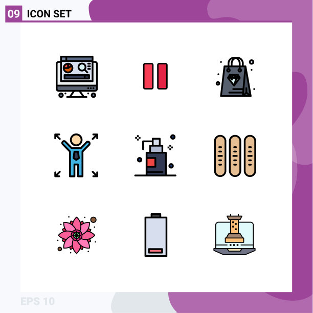 现代集9填充线和平色图片下载