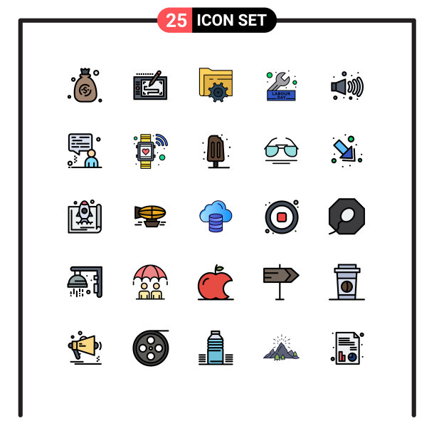 移动界面填充线平面颜色设置25图片下载